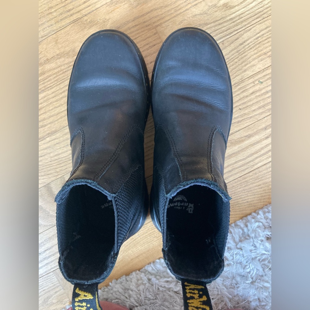Dr. Martens Chelsea boots.